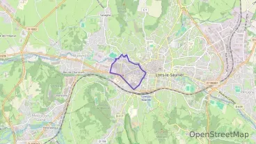 Appartement 74 m² deux pieces à vendre à Lons-le-Saunier