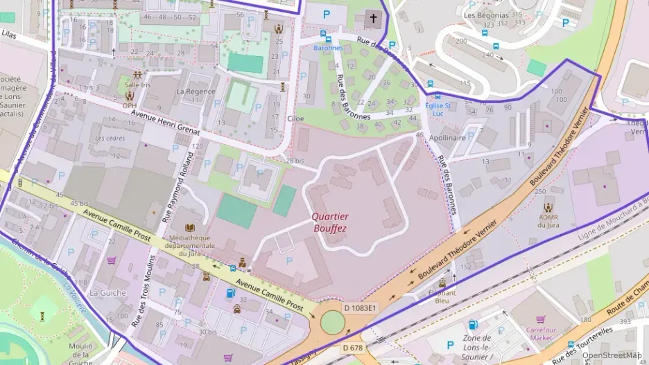 Appartement 82 m² quatre pièces à vendre à Lons-le-Saunier Appartement 82 m² quatre pièces à vendre à Lons-le-Saunier