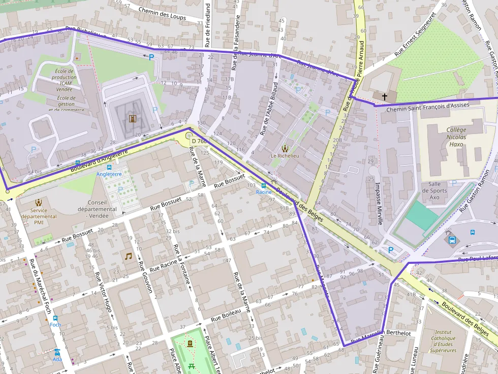 Appartement 46 m² deux pieces à vendre à La Roche-sur-Yon