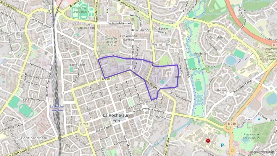 Appartement 46 m² deux pieces à vendre à La Roche-sur-Yon Appartement 46 m² deux pieces à vendre à La Roche-sur-Yon