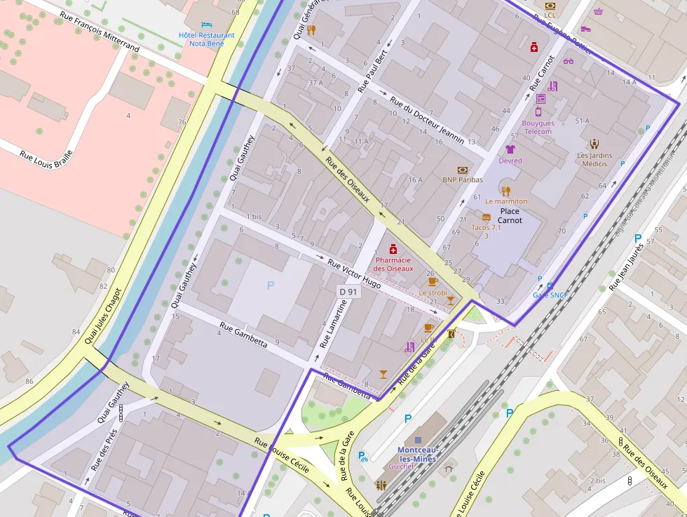 Appartement 135 m² quatre pièces à vendre à Montceau-les-Mines