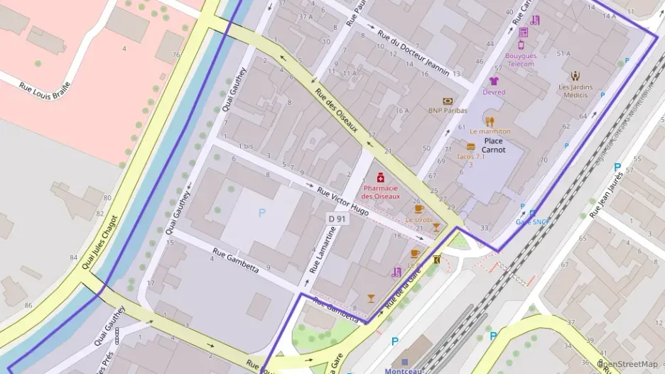 Appartement 135 m² quatre pièces à vendre à Montceau-les-Mines