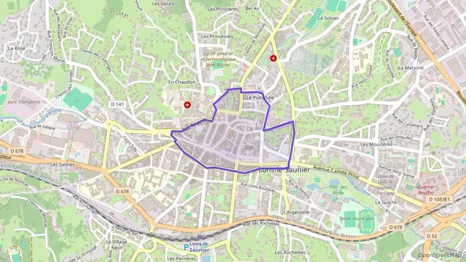 Appartement 66 m² deux pieces à vendre à Lons-le-Saunier