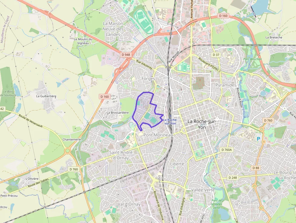 Appartement 75 m² quatre pièces à vendre à La Roche-sur-Yon