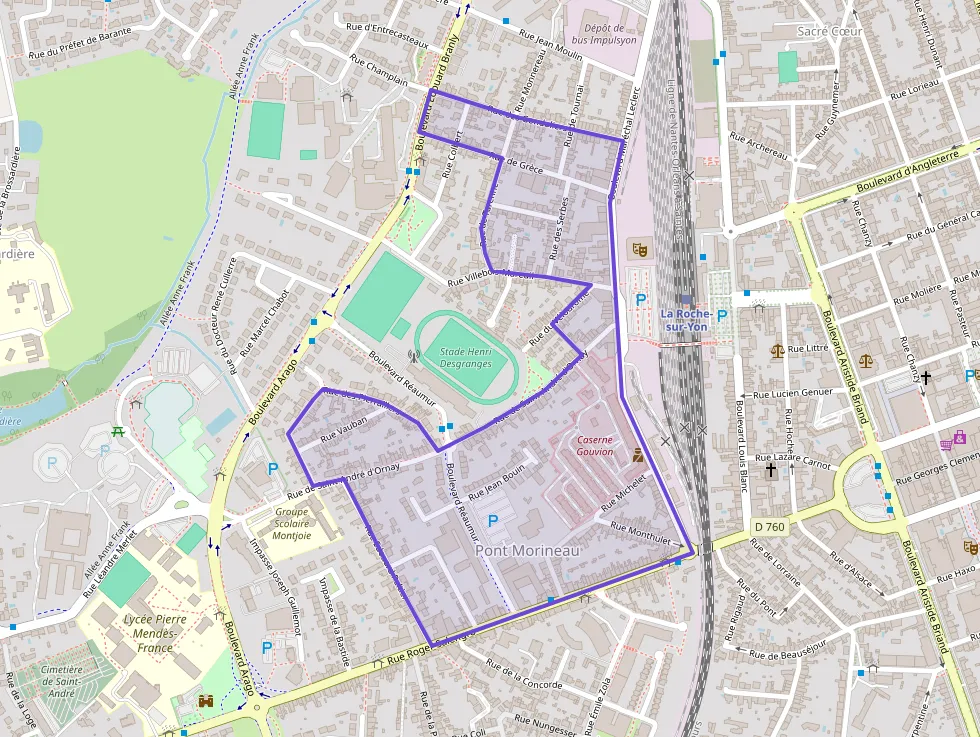 Appartement 68 m² trois pièces à vendre à La Roche-sur-Yon