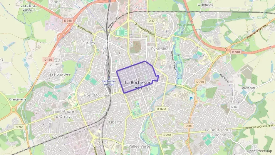 Appartement 70 m² trois pièces à vendre à La Roche-sur-Yon Appartement 70 m² trois pièces à vendre à La Roche-sur-Yon