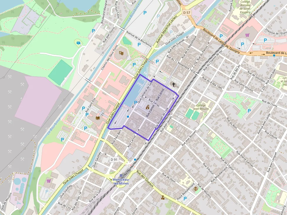 Appartement 89 m² quatre pièces à vendre à Montceau-les-Mines