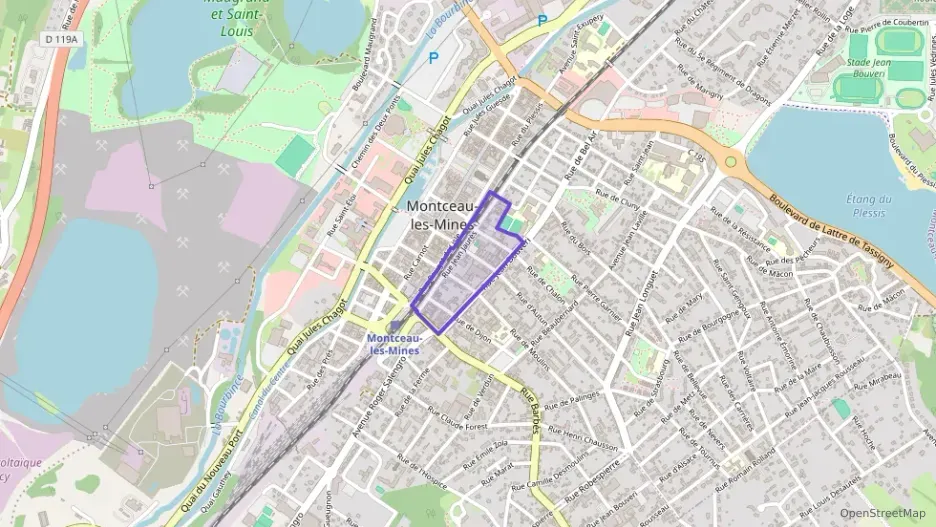 Appartement 73 m² quatre pièces à vendre à Montceau-les-Mines