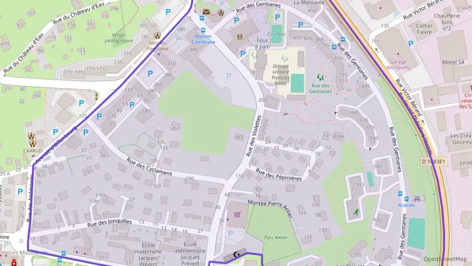 Appartement 56 m² trois pièces à vendre à Lons-le-Saunier Appartement 56 m² trois pièces à vendre à Lons-le-Saunier