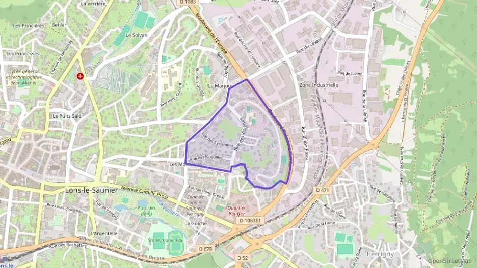 Appartement 56 m² trois pièces à vendre à Lons-le-Saunier Appartement 56 m² trois pièces à vendre à Lons-le-Saunier