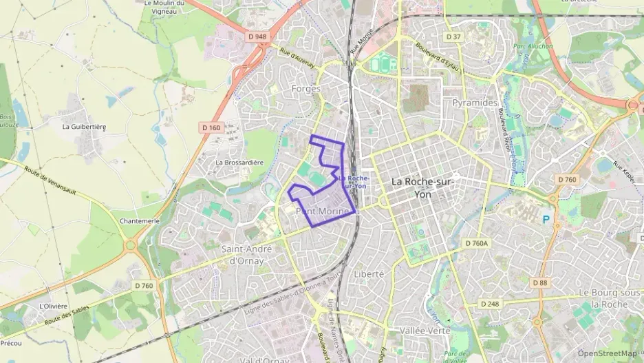 Appartement 25 m² deux pieces à vendre à La Roche-sur-Yon Appartement 25 m² deux pieces à vendre à La Roche-sur-Yon