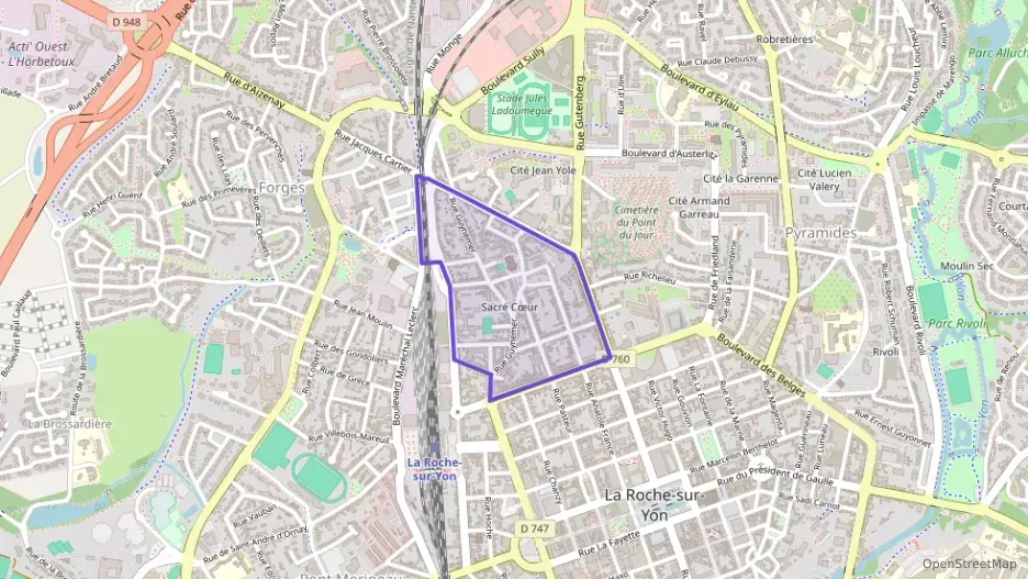 Appartement 41 m² une piece à vendre à La Roche-sur-Yon