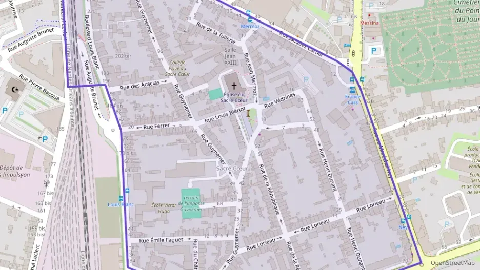 Appartement 65 m² trois pièces à vendre à La Roche-sur-Yon