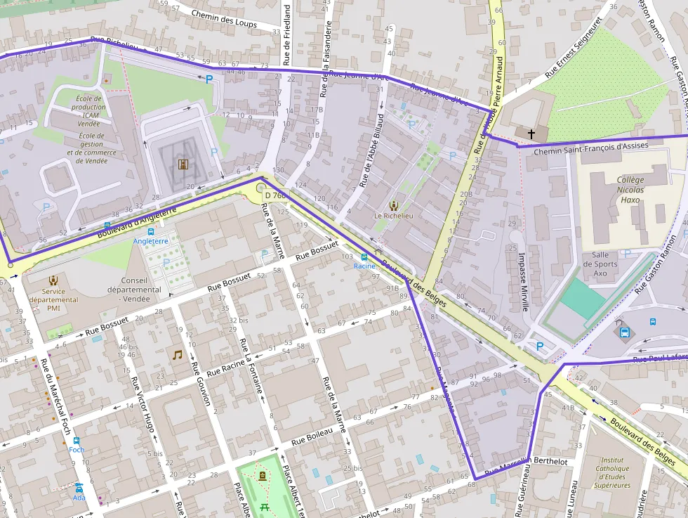 Appartement 48 m² deux pieces à vendre à La Roche-sur-Yon