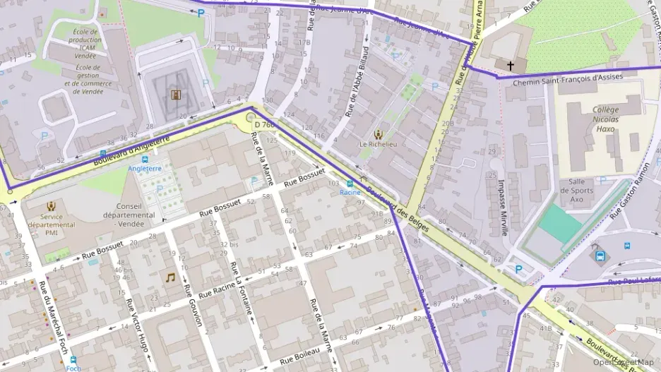 Appartement 86 m² quatre pièces à vendre à La Roche-sur-Yon