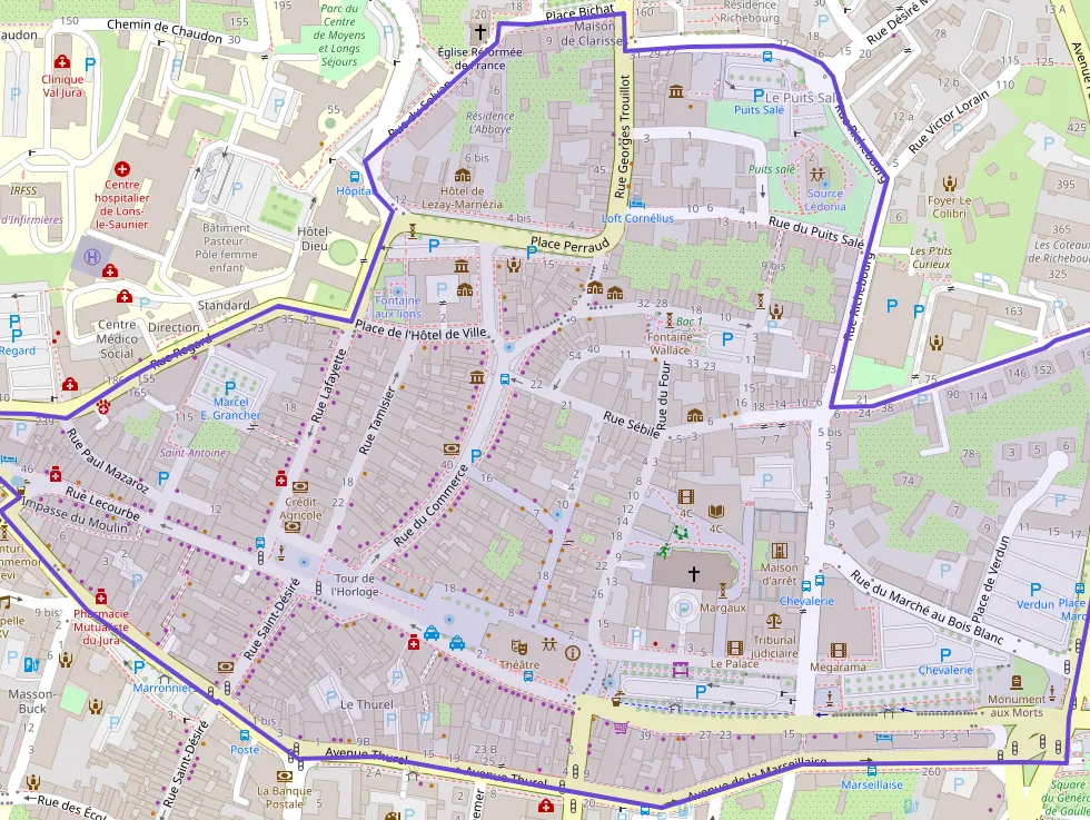 Appartement 73 m² deux pieces à vendre à Lons-le-Saunier