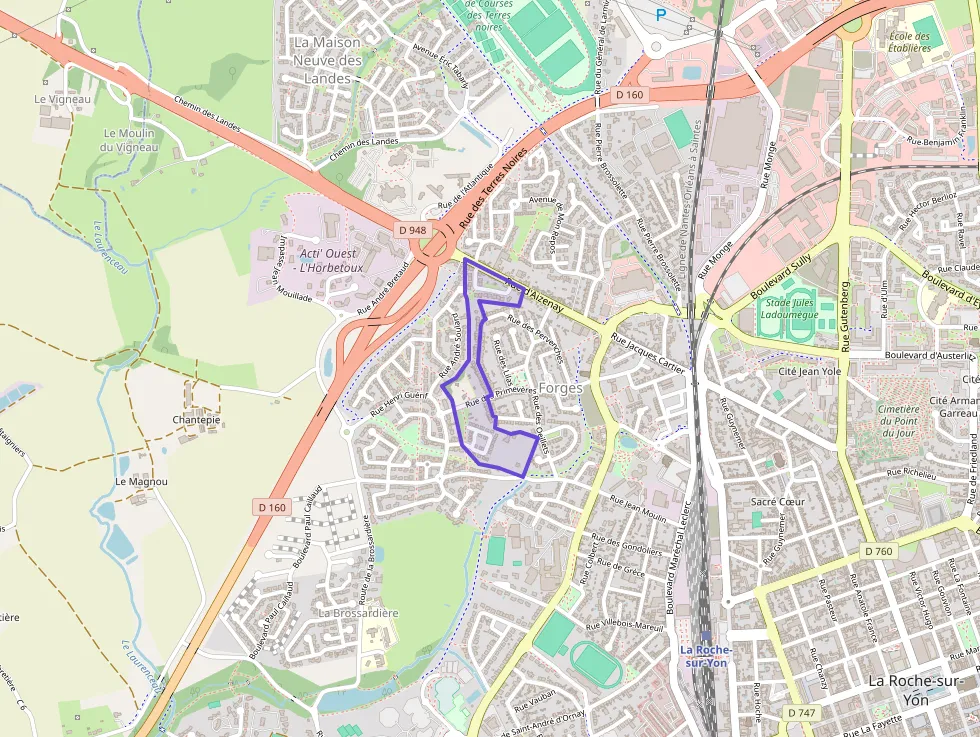 Appartement 100 m² quatre pièces à vendre à La Roche-sur-Yon