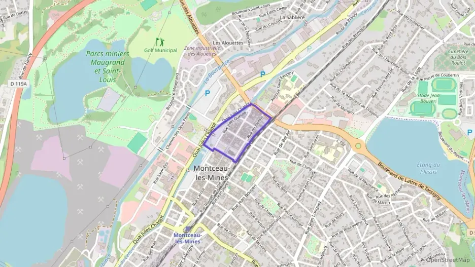 Appartement 73 m² deux pieces à vendre à Montceau-les-Mines