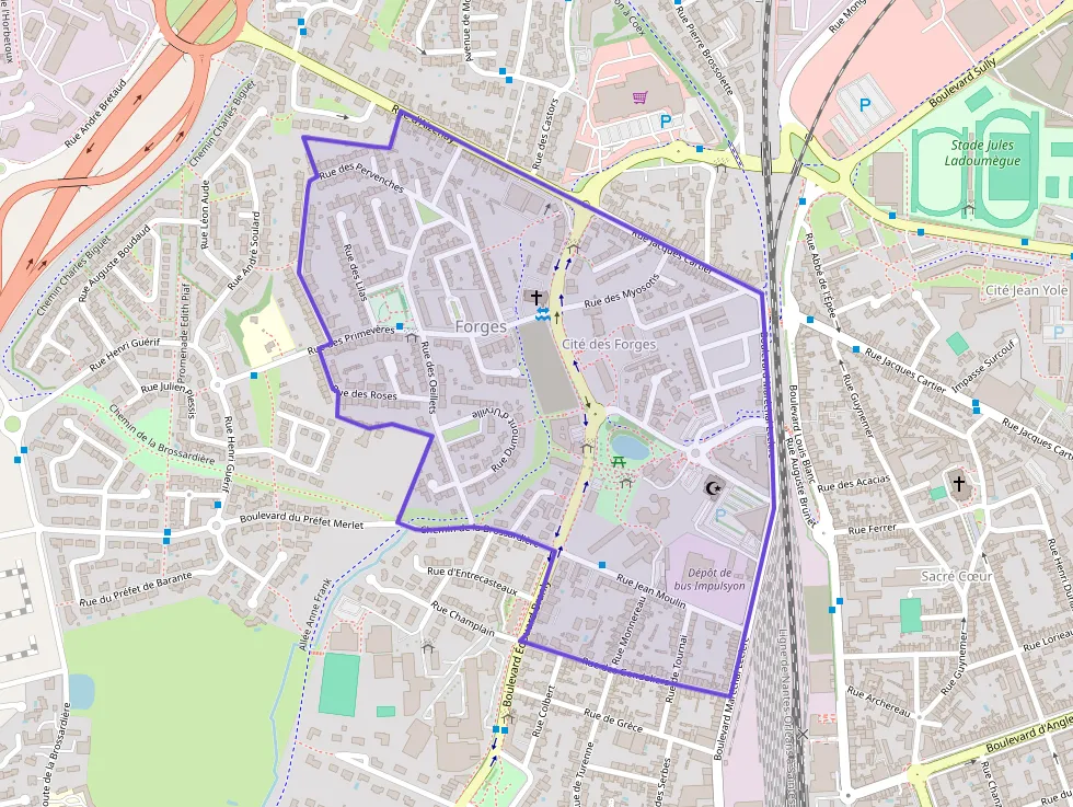 Appartement 43 m² deux pieces à vendre à La Roche-sur-Yon