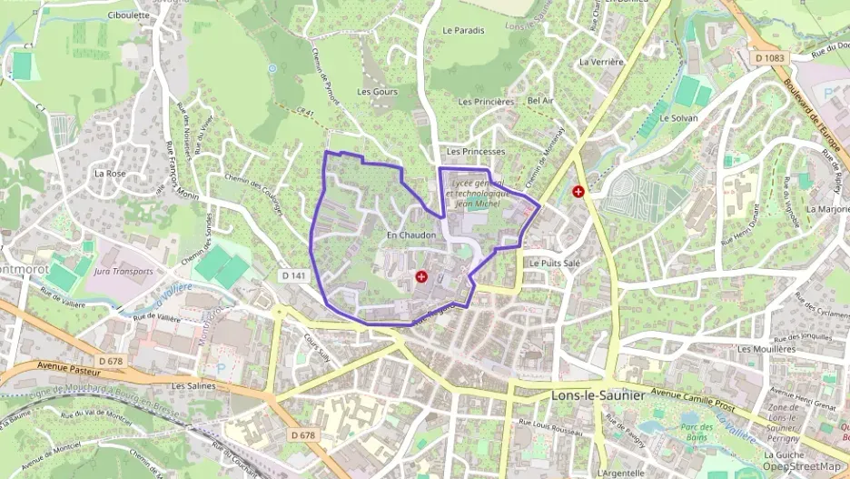 Appartement 48 m² deux pieces à vendre à Lons-le-Saunier