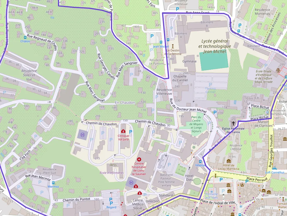 Appartement 96 m² quatre pièces à vendre à Lons-le-Saunier