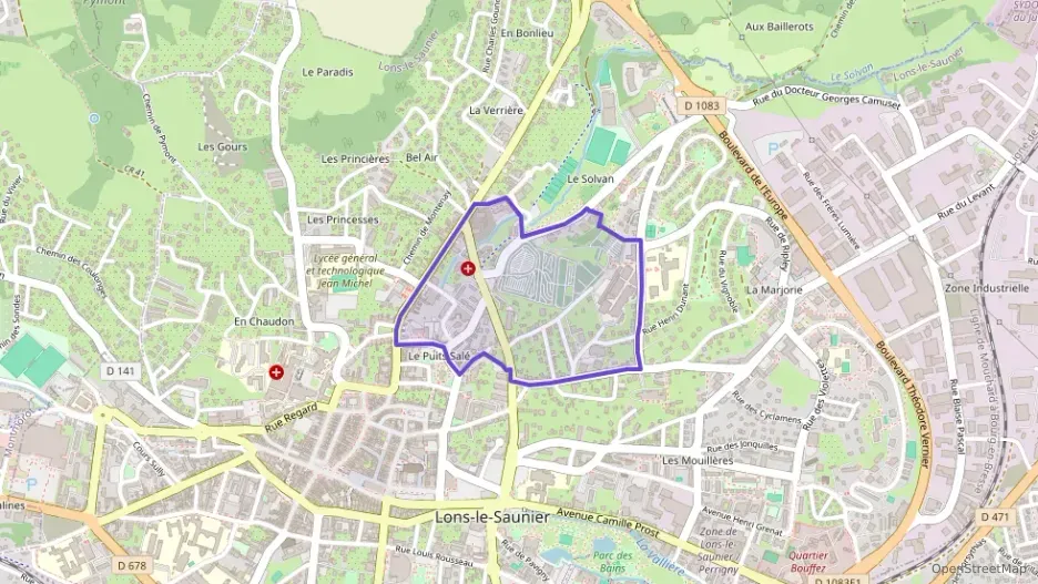 Appartement 56 m² trois pièces à vendre à Lons-le-Saunier