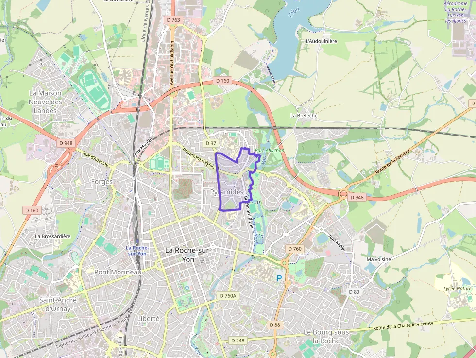 Appartement 69 m² trois pièces à vendre à La Roche-sur-Yon