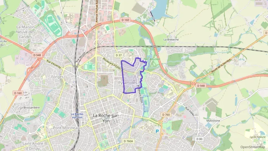 Appartement 69 m² trois pièces à vendre à La Roche-sur-Yon Appartement 69 m² trois pièces à vendre à La Roche-sur-Yon