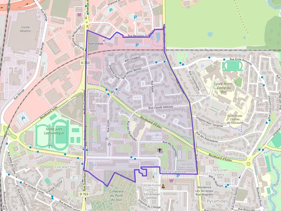 Appartement 106 m² quatre pièces à vendre à La Roche-sur-Yon