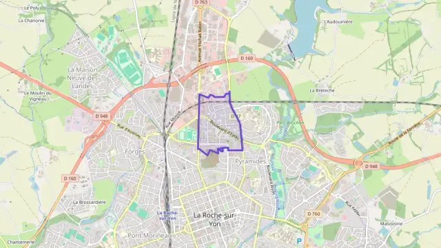 Appartement 106 m² quatre pièces à vendre à La Roche-sur-Yon