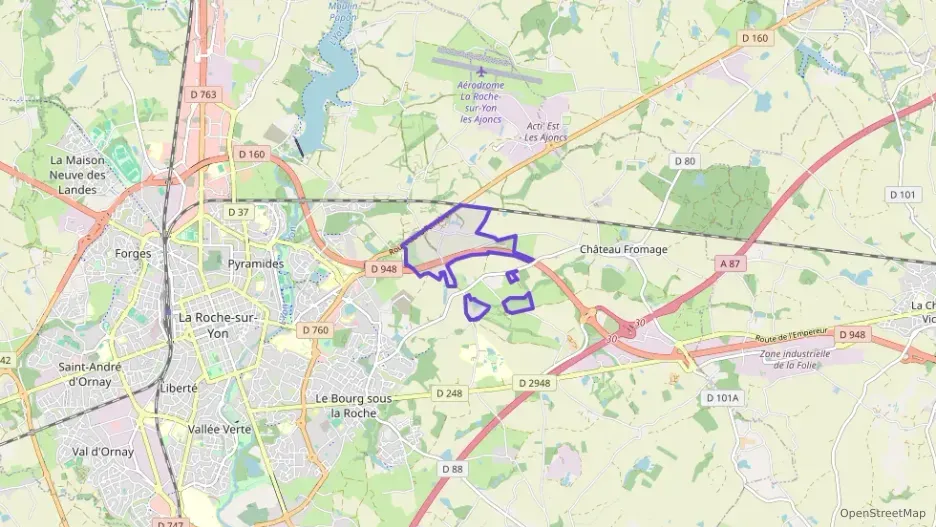 Appartement 45 m² deux pieces à vendre à La Roche-sur-Yon Appartement 45 m² deux pieces à vendre à La Roche-sur-Yon