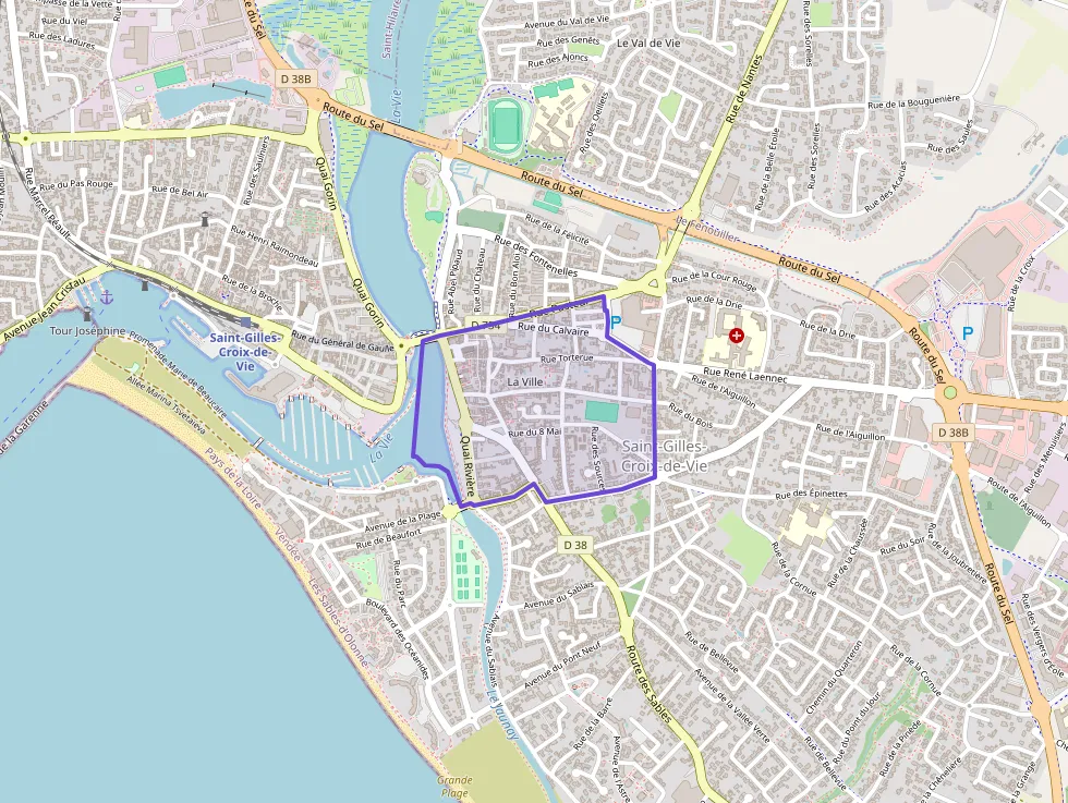 Appartement 50 m² deux pieces à vendre à Saint-Gilles-Croix-de-Vie