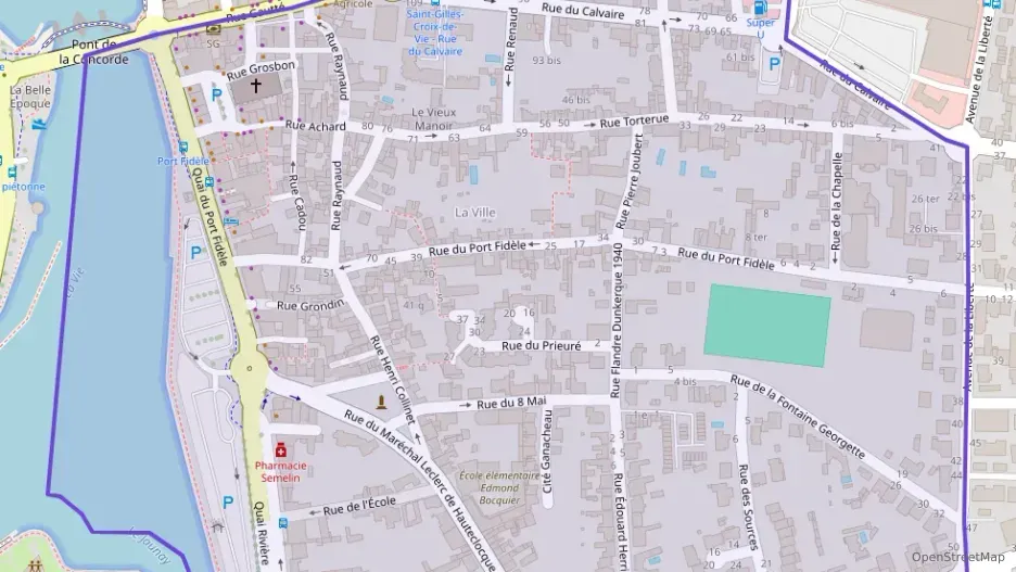 Appartement 47 m² deux pieces à vendre à Saint-Gilles-Croix-de-Vie