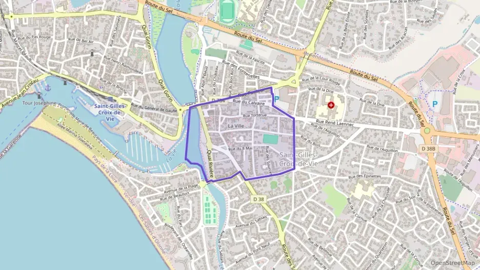 Appartement 47 m² deux pieces à vendre à Saint-Gilles-Croix-de-Vie