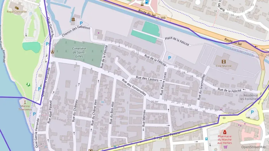 Appartement 55 m² trois pièces à vendre à Saint-Gilles-Croix-de-Vie