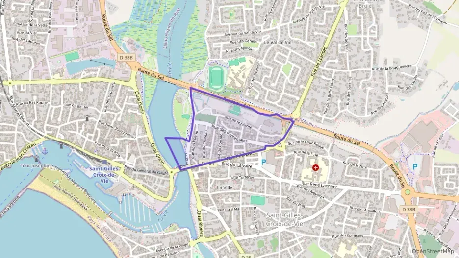 Appartement 55 m² trois pièces à vendre à Saint-Gilles-Croix-de-Vie