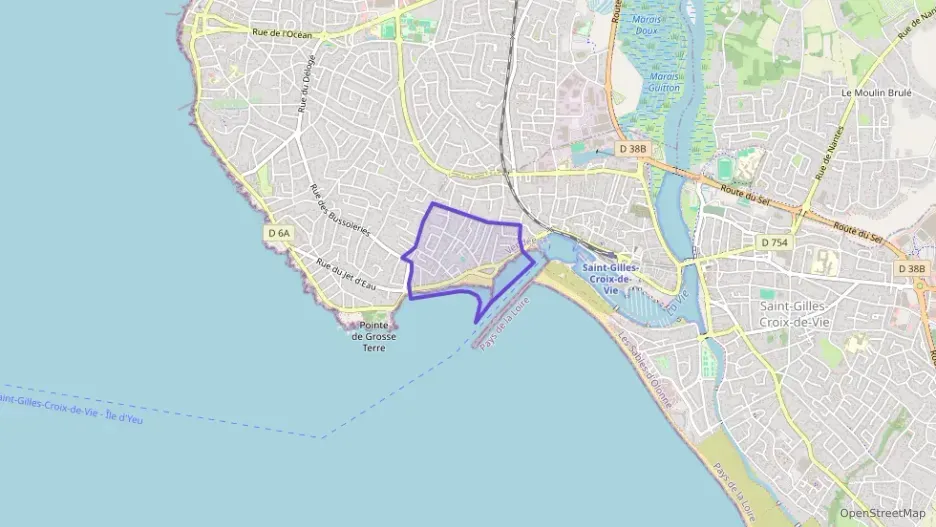 Appartement 68 m² trois pièces à vendre à Saint-Gilles-Croix-de-Vie