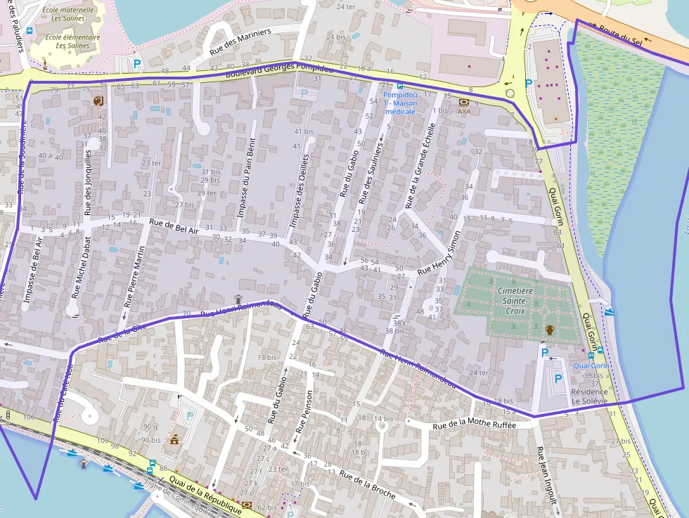 Appartement 58 m² trois pièces à vendre à Saint-Gilles-Croix-de-Vie