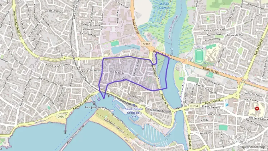 Appartement 58 m² trois pièces à vendre à Saint-Gilles-Croix-de-Vie