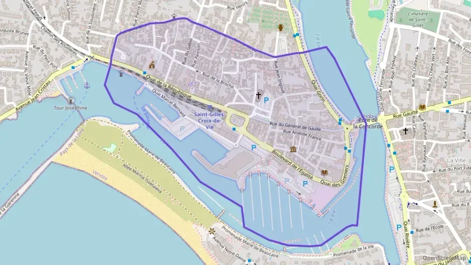 Appartement 72 m² trois pièces à vendre à Saint-Gilles-Croix-de-Vie