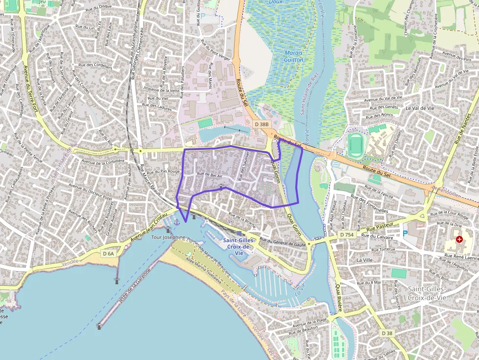 Appartement 72 m² trois pièces à vendre à Saint-Gilles-Croix-de-Vie