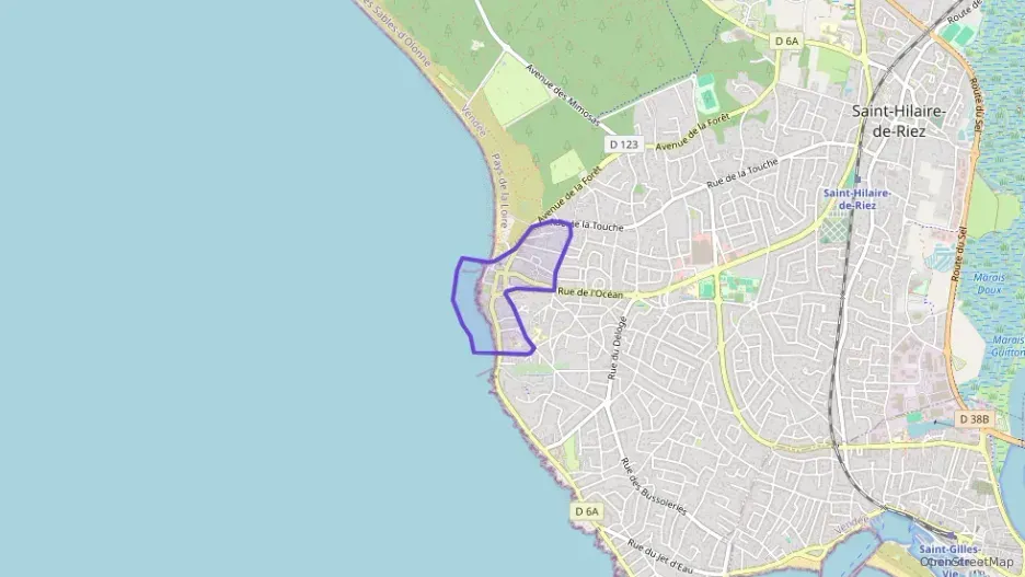 Appartement 56 m² trois pièces à vendre à Saint-Hilaire-de-Riez