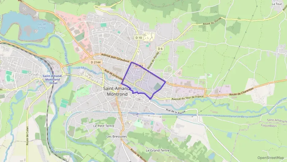 Appartement 102 m² cinq pièces à vendre à Saint-Amand-Montrond