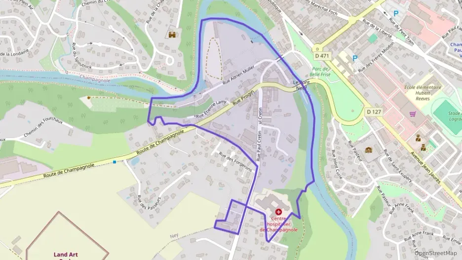 Appartement 64 m² trois pièces à vendre à Champagnole