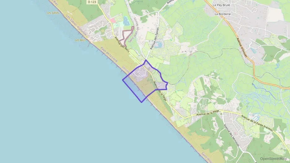 Appartement 45 m² trois pièces à vendre à Saint-Hilaire-de-Riez Appartement 45 m² trois pièces à vendre à Saint-Hilaire-de-Riez