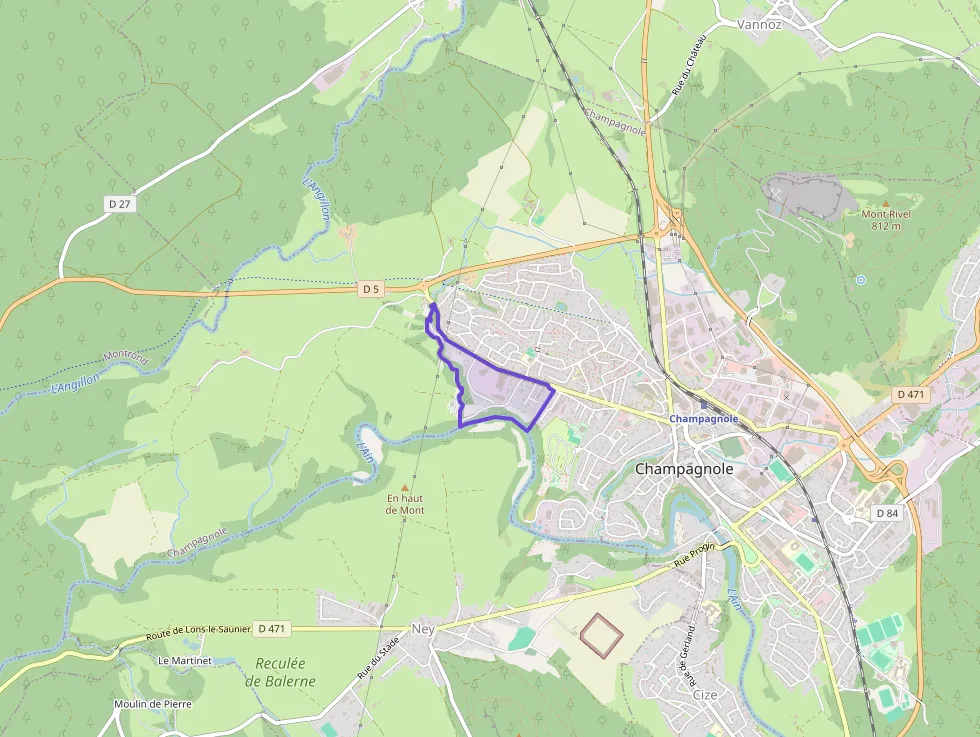 Appartement 112 m² quatre pièces à vendre à Champagnole