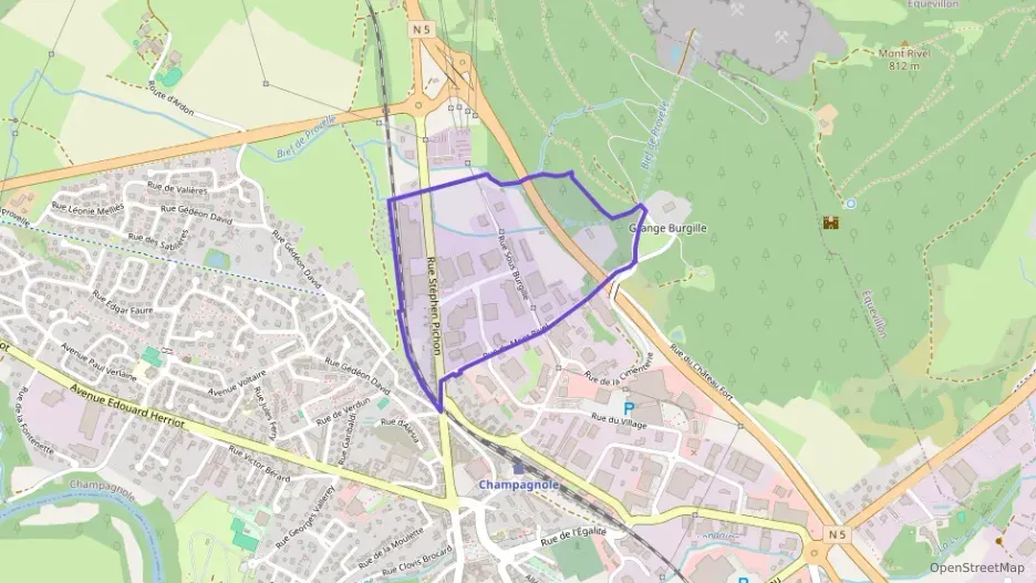 Appartement 96 m² quatre pièces à vendre à Champagnole