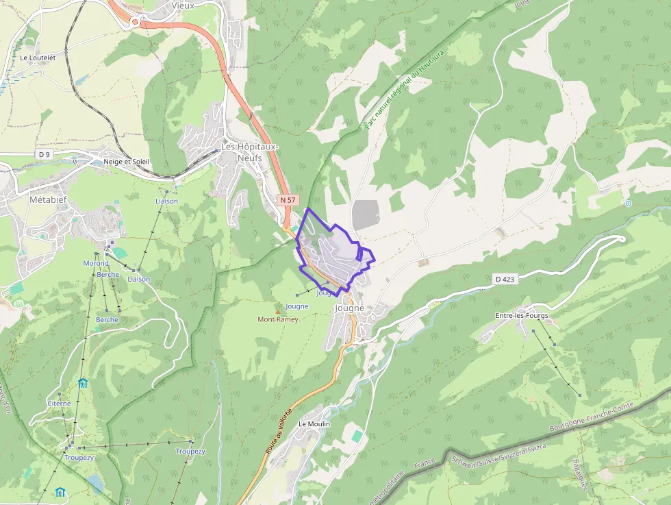 Appartement 27 m² deux pieces à vendre à Jougne