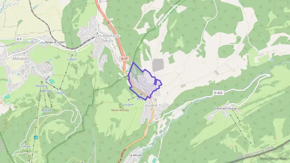 Appartement 27 m² deux pieces à vendre à Jougne Appartement 27 m² deux pieces à vendre à Jougne