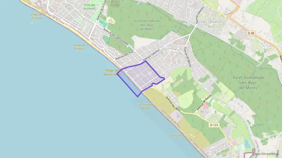 Appartement 42 m² deux pieces à vendre à Saint-Hilaire-de-Riez Appartement 42 m² deux pieces à vendre à Saint-Hilaire-de-Riez